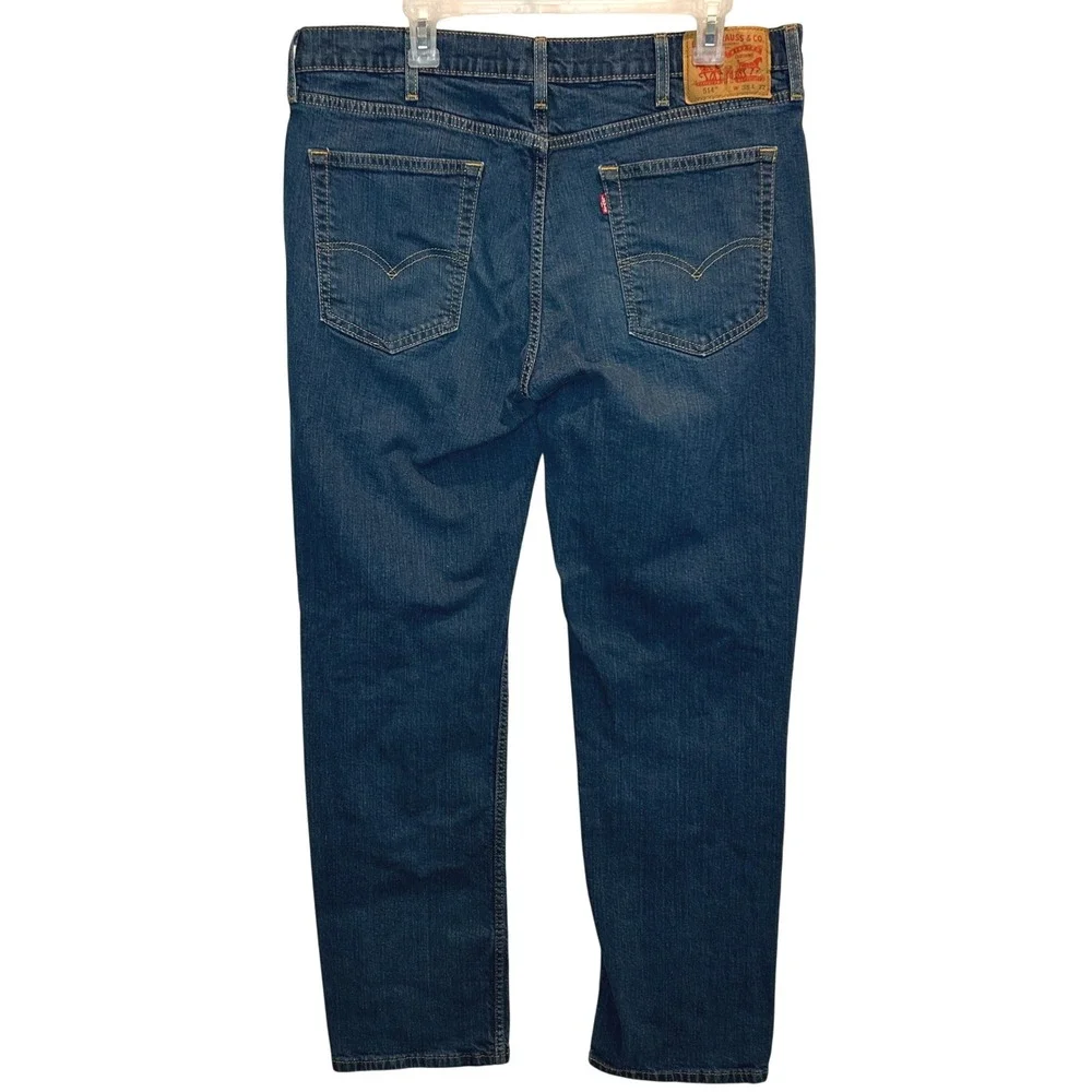 Levi's 514‎ Straight Fit Men's Denim Jeans Blue W38 L32 Cotton Stretch